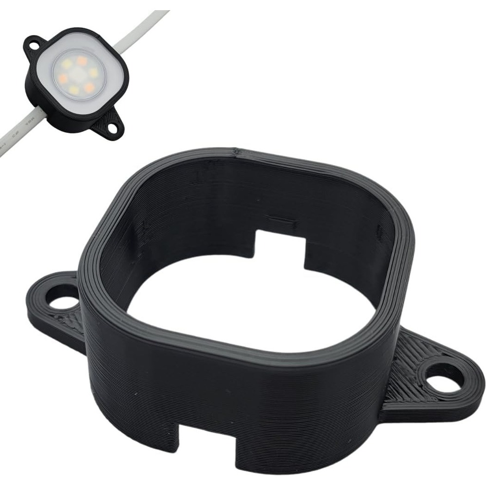 Black Mounting Bracket Clips Govee PRO Permanent Outdoor Lights H706A H806A 80pc